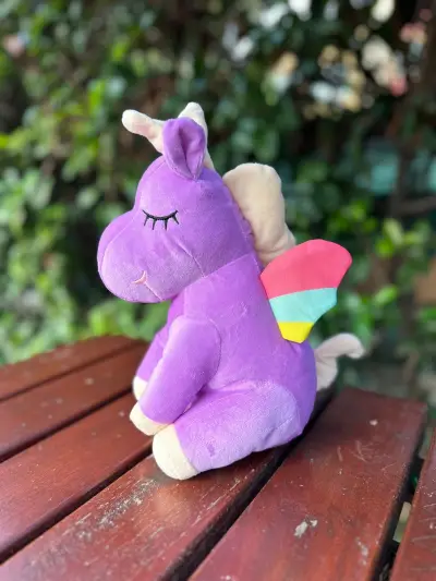 Unicorn Mor Peluş 30 cm