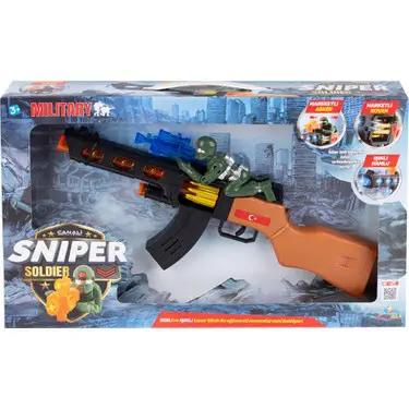 Sniper ASkerli Oyuncak Silah