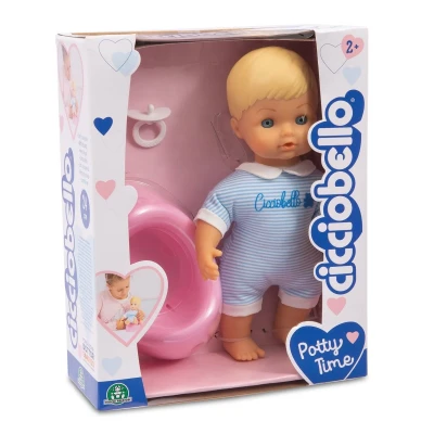 Cicciobello 24 cm Yumuş Bebek Tuvalet Zamanı