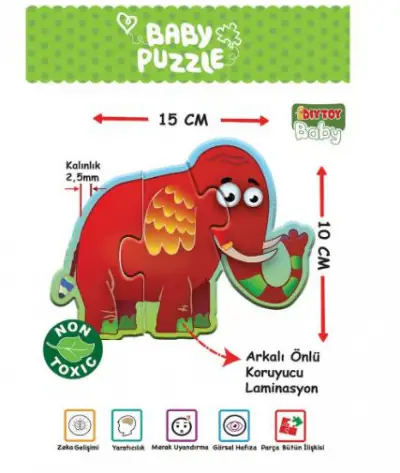 Baby Puzzle- Orman Hayvanları