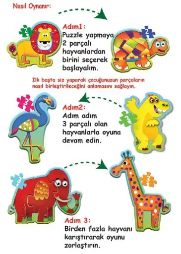 Baby Puzzle- Orman Hayvanları