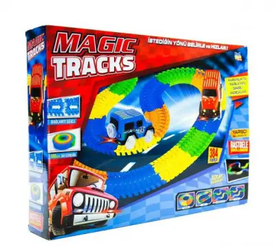  Magic Tracks Hareketli Raylar 168 Parça