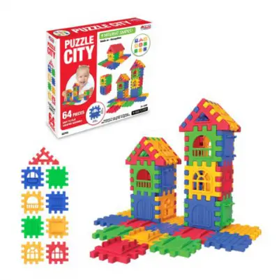 Puzzle City 64 Parça 