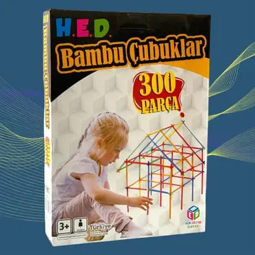 Bambu Çubuklar 300 Parça