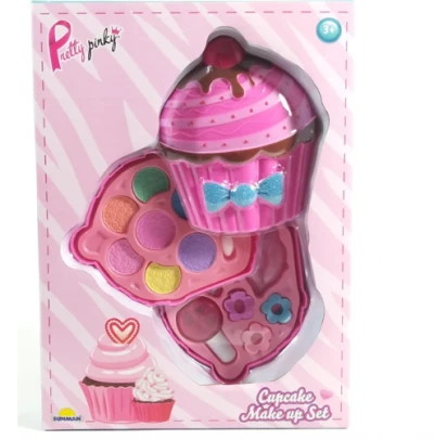 Sunman Pretty Pinky Cupcake Makyaj Güzellik Seti